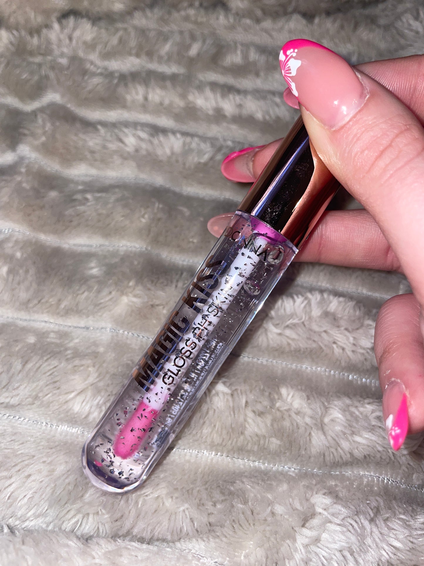 Gloss pailletée (coloration ph)