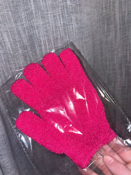 Gants de gommage
