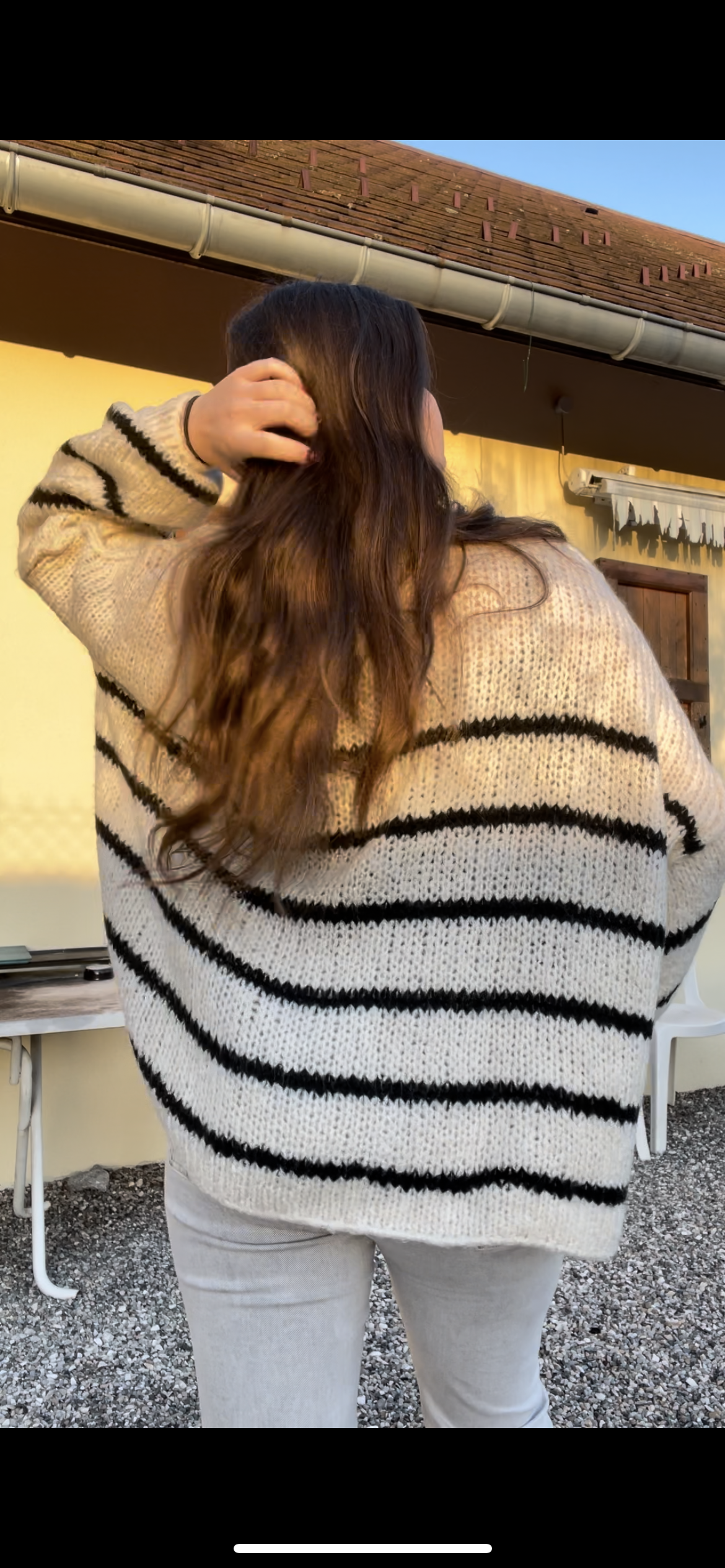 Gilet en laine, taille unique