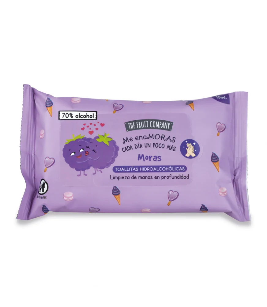 Lingettes multi-usages Mûre(mains/multi-usage)