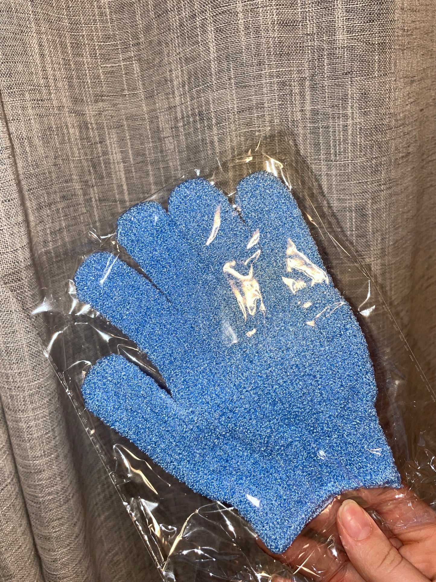 Gants de gommage
