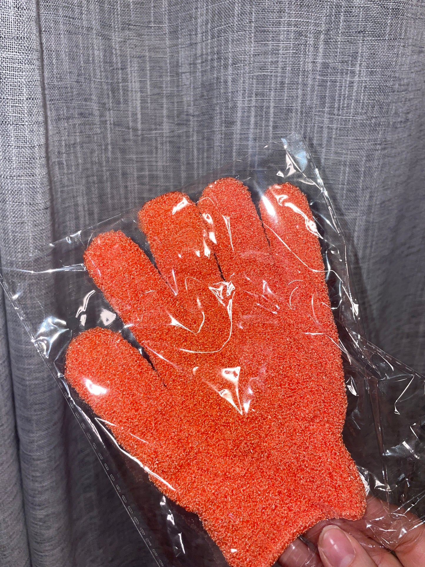 Gants de gommage