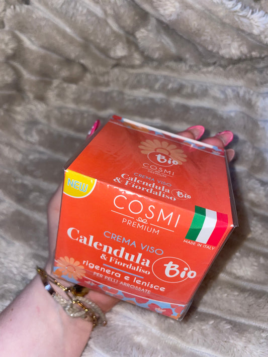crème visage calendula et bleuet bio