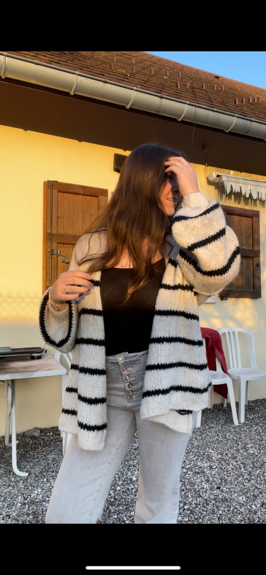 Gilet en laine, taille unique