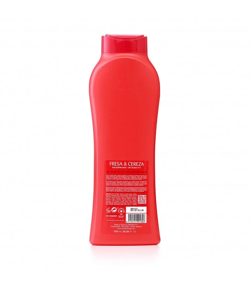 Gel douche fraise cerise